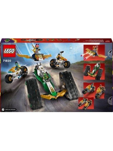 Konstr LEGO Ninjago Nindzių komand komb transp priem 71820