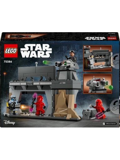 Konstr LEGO Star Wars Paz Vizsla/Mofo Gideono kova 75386