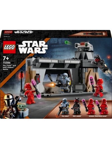 Konstr LEGO Star Wars Paz Vizsla/Mofo Gideono kova 75386