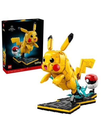 KONSTR PIKACHU AND POKE BALL