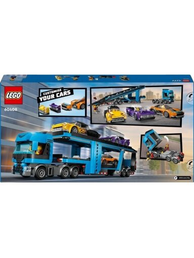 Konstrukt LEGO City Automob transport su sport automob 60408
