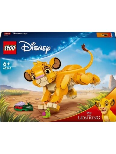 Konstrukt LEGO Disney  Mažasis liūtas karalius Simba 43243