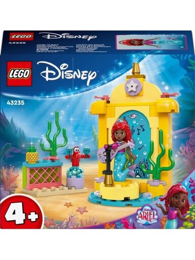 Konstrukt LEGO Disney Princess  Arielės muzikinė scena 43235