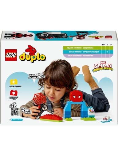 Konstrukt LEGO® Duplo Suktuko nuotykiai su motociklu 10424
