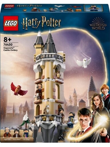 Konstrukt LEGO Harry Potter Hogvartso pilies pelėdynas 76430