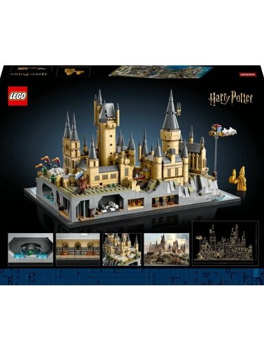 Konstrukt. LEGO Harry Potter Hogvartso pilis ir apylinkės