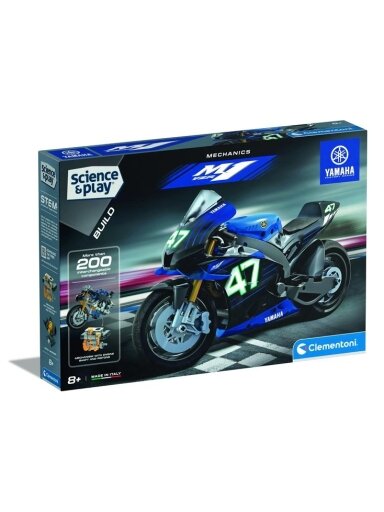 Konstruktorius Clementoni YAMAHA 75084BL, plastikas
