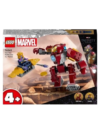 Konstruktorius Geležinis žmogus Hulkbuster prieš Thanos