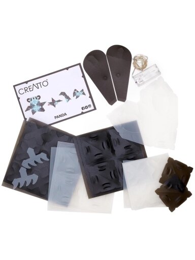 Konstruktorius Kosmos Creatto Panda 1KS3494, plastikas