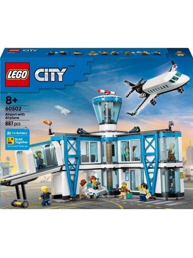 Konstruktorius LEGO® Airplane 60502, 1000 vnt.