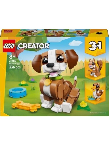 Konstruktorius LEGO® Animals Puppy 31382, 1000 vnt.