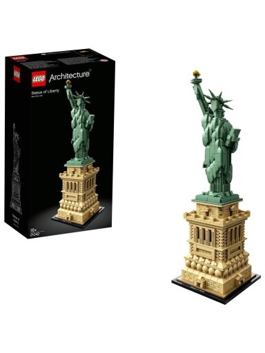 Konstruktorius LEGO Architecture  Laisvės statula 21042