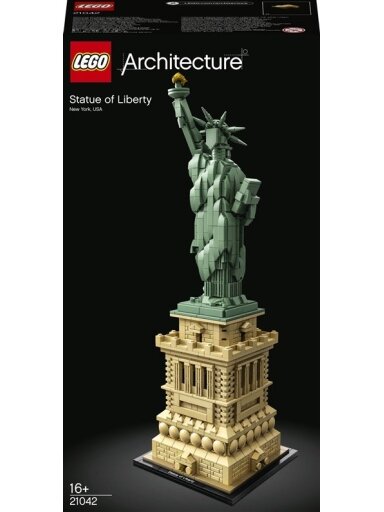 Konstruktorius LEGO Architecture  Laisvės statula 21042