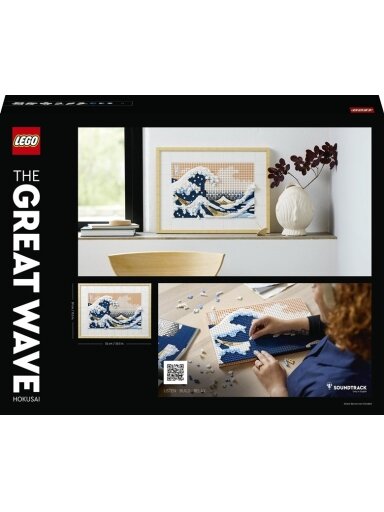 Konstruktorius LEGO Art Hokusajis – „Didžioji banga“ 31208