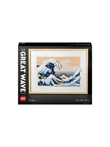 Konstruktorius LEGO Art Hokusajis – „Didžioji banga“ 31208