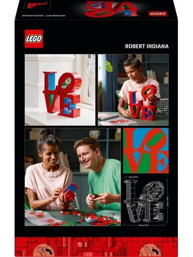 Konstruktorius LEGO® Art Love 31214, 791 vnt.