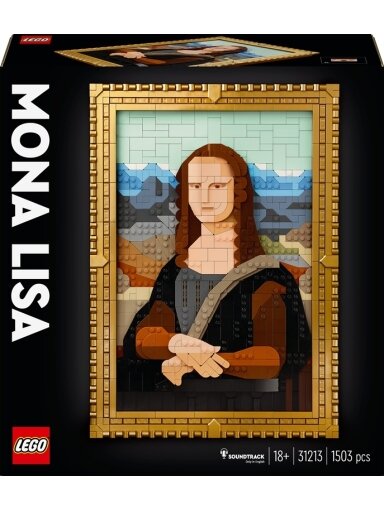 Konstruktorius LEGO® Art Mona Liza 31213