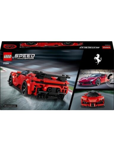 Konstruktorius LEGO® automobilis Ferrari SF90 77254, 339vnt.