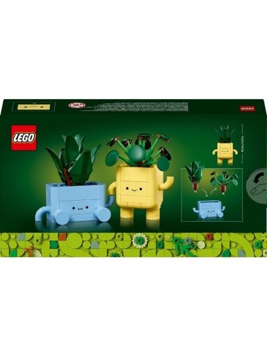 Konstruktorius LEGO® Botanicals Happy Plants 10349, 217 vnt.