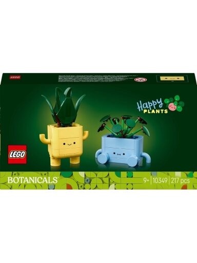 Konstruktorius LEGO® Botanicals Happy Plants 10349, 217 vnt.