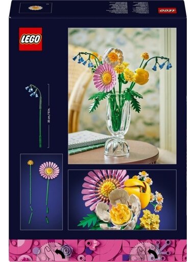 Konstruktorius LEGO® Botanicals Petite Sunny Bouquet 10347