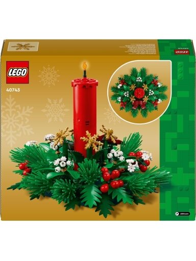 Konstruktorius LEGO® Christmas Table Decoration 40743