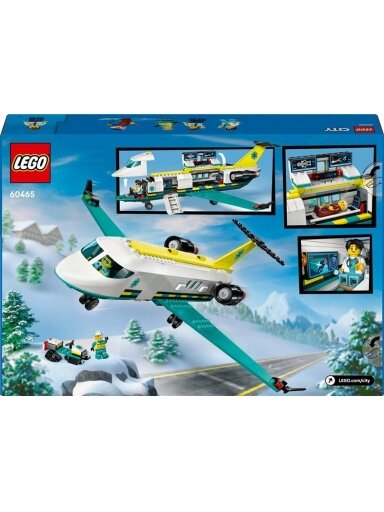 Konstruktorius LEGO® City Emergency Air Ambulance 60465