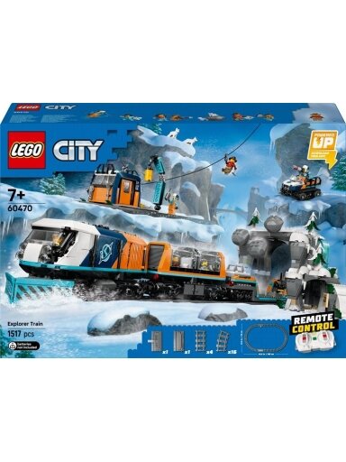 Konstruktorius LEGO® City Explorers Polar Express Train