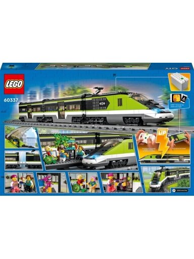 Konstruktorius LEGO City Greitasis keleivinis traukinys