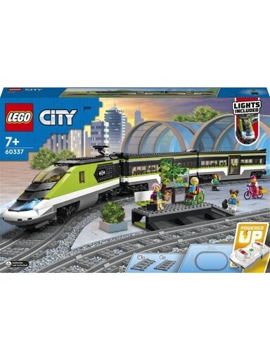 Konstruktorius LEGO City Greitasis keleivinis traukinys