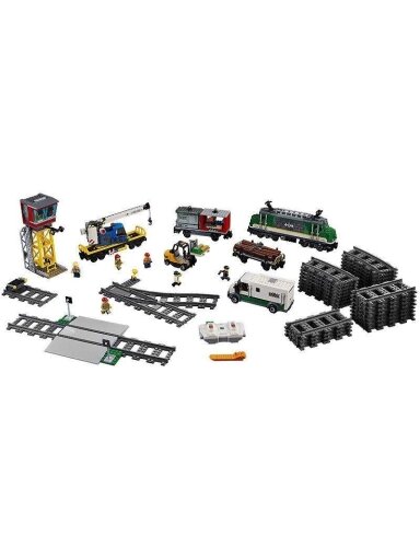 Konstruktorius LEGO City Krovininis traukinys 60198