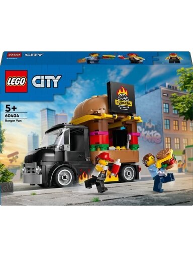 Konstruktorius LEGO® City Mėsainių sunkvežimis 60404