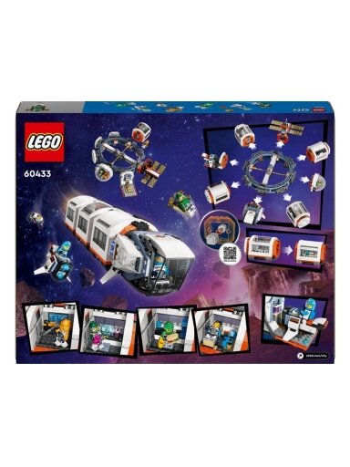 Konstruktorius LEGO® City  Modulinė kosminė stotis 60433