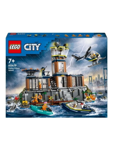 Konstruktorius LEGO® City Police  Policijos kalėjimo sala