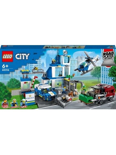 Konstruktorius LEGO® City Policijos nuovada 60316