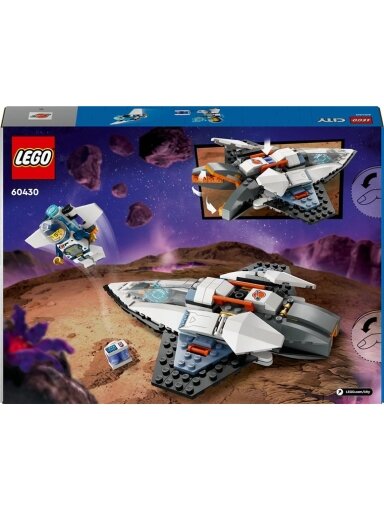 Konstruktorius LEGO® City Tarpgalaktinis erdvėlaivis 60430