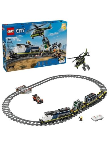 Konstruktorius LEGO City traukinio apiplėšimas 60508 1313vnt