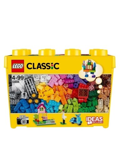 Konstruktorius LEGO Classic didelė kaladėlių dėžė 10698