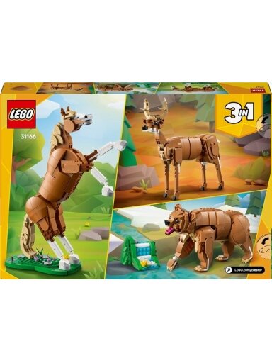 Konstruktorius LEGO® Creator 3in1 Beautiful Horse 31166