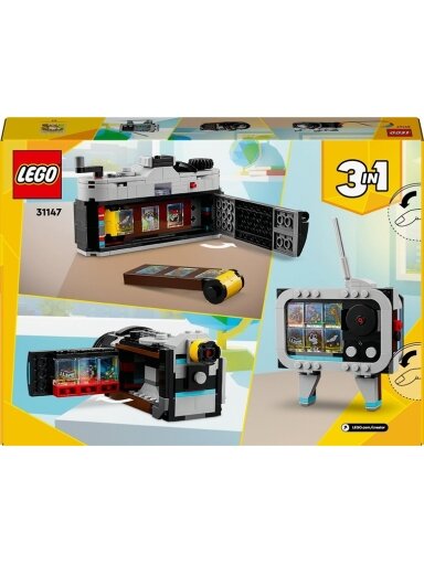 Konstruktorius LEGO® Creator 3in1 Retro fotoaparatas 31147