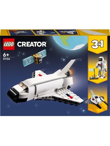 Konstruktorius LEGO Creator Daugkartinis erdvėlaivis 31134