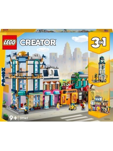 Konstruktorius LEGO Creator Pagrindinė gatvė 31141