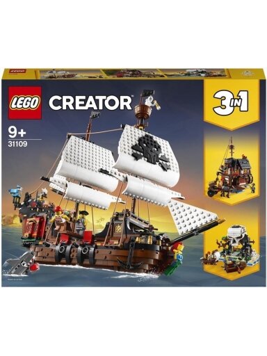 Konstruktorius LEGO® Creator Piratų laivas 31109