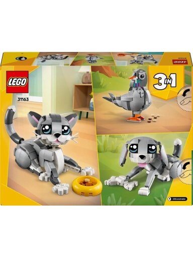 Konstruktorius LEGO® Creator Playful Cat 31163, 407 vnt.