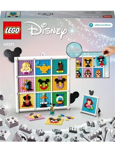 Konstruktorius LEGO „Disney“ animacijos simbolių šimtmetis
