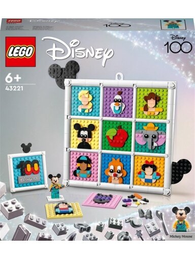 Konstruktorius LEGO „Disney“ animacijos simbolių šimtmetis