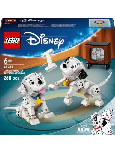 Konstruktorius LEGO® Disney Lucky & Penny 101 Dalmatians