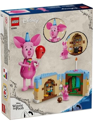 Konstruktorius LEGO Disney Paršelio pramogos 43305, 544 vnt.