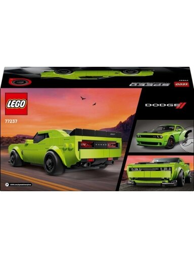 Konstruktorius LEGO® Dodge Challenger SRT Sports Car 77237