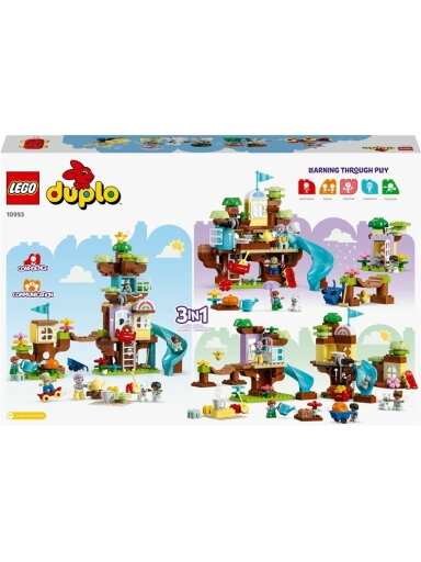 Konstruktorius LEGO Duplo 3 viename Namelis medyje 10993